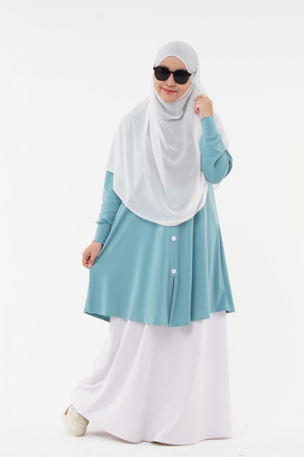 Xtra Size Ratu Balqis - Sea Green